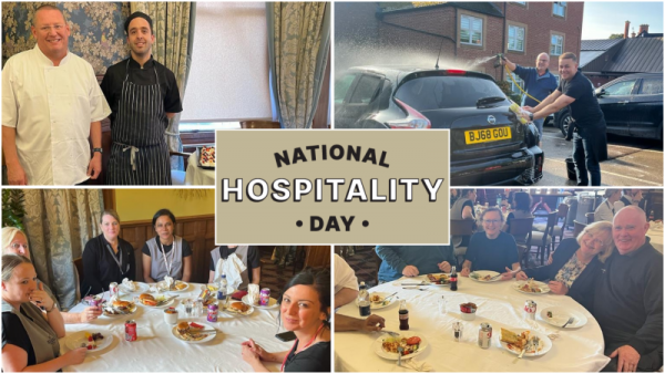 National Hospitality Day Moor Hall Montage
