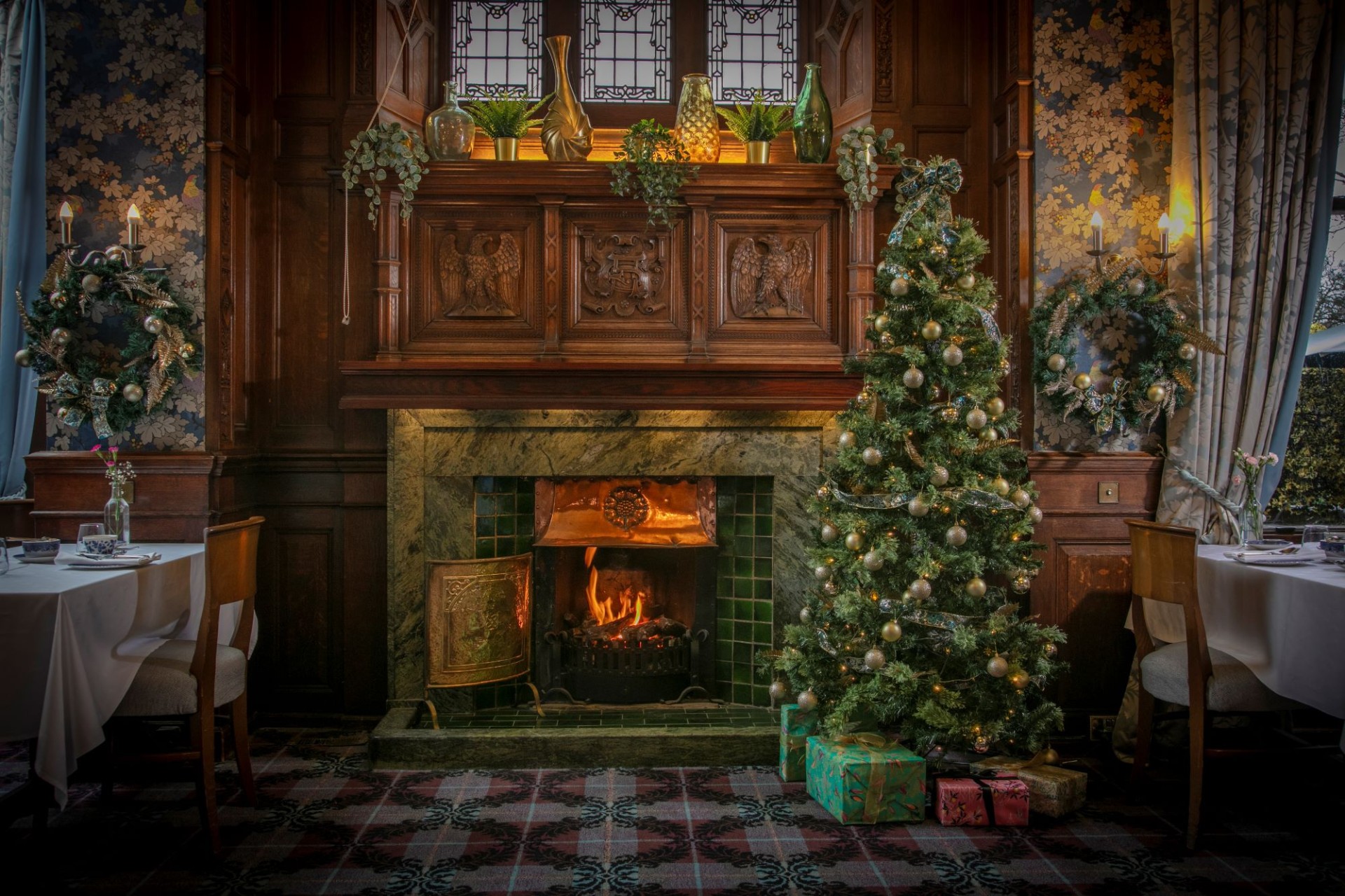 Festive Afternoon Tea at Moor Hall