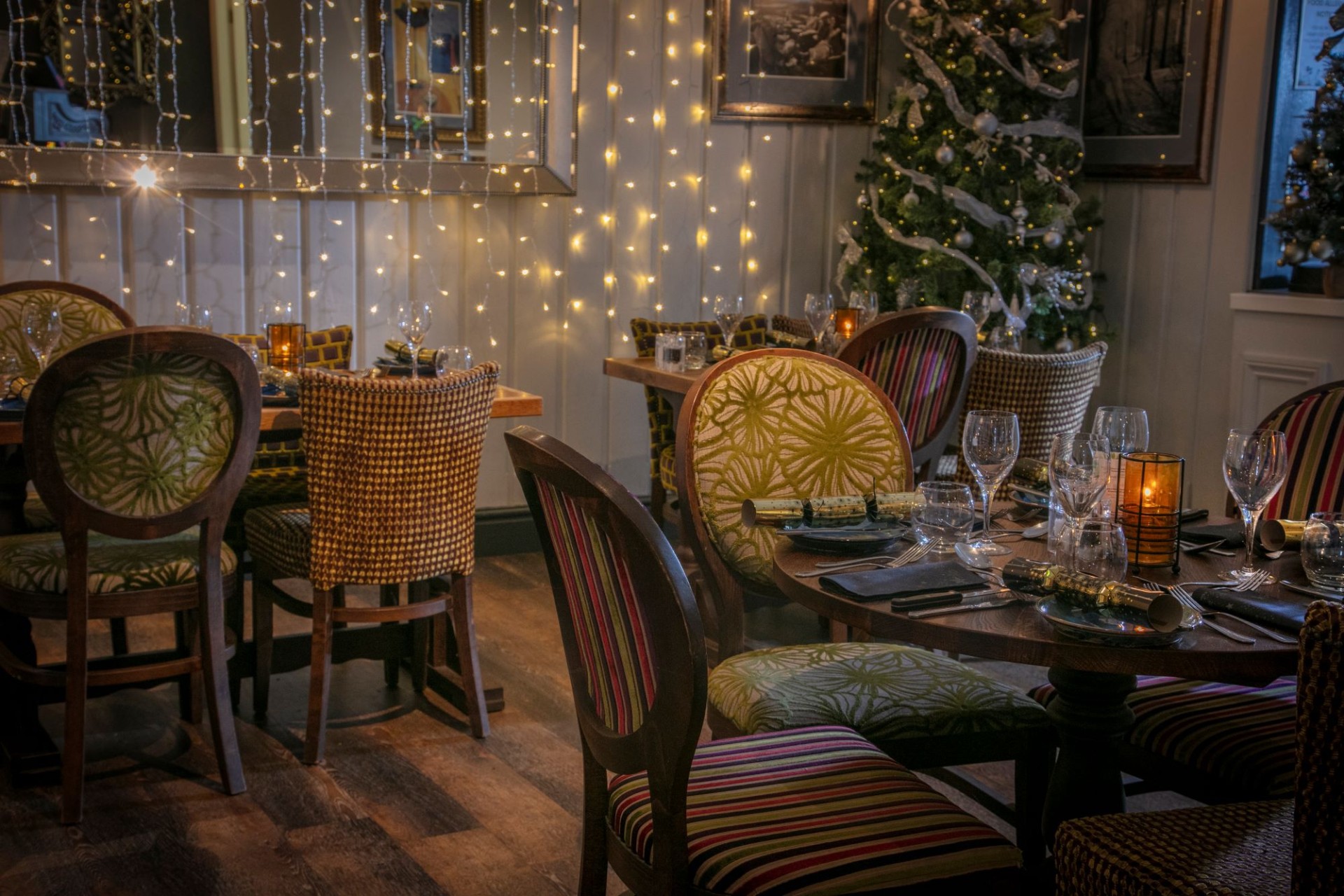 Festive Dining in The Country Kitchen at Moor Hall