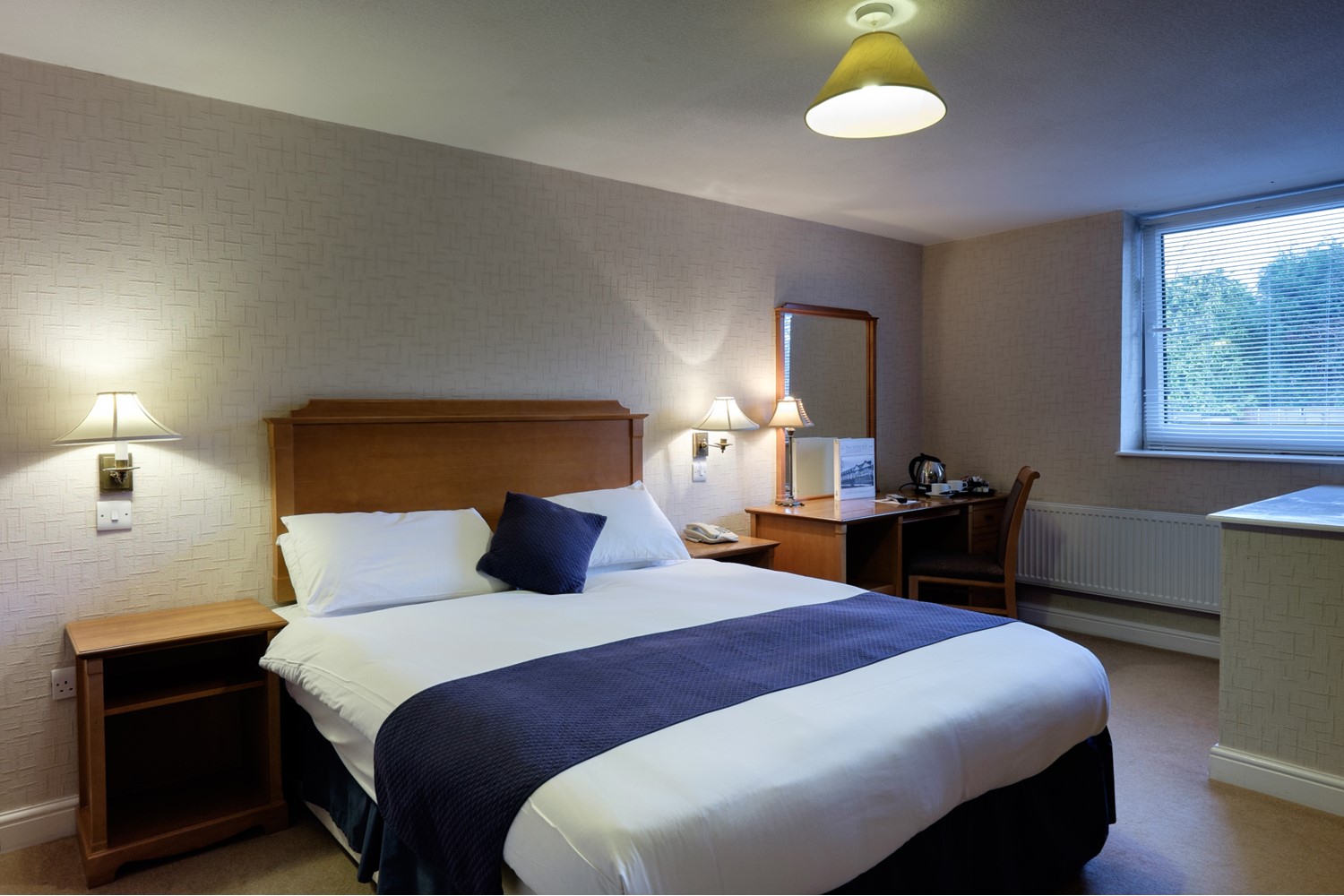 Double bedroom at The Cathedral Hotel